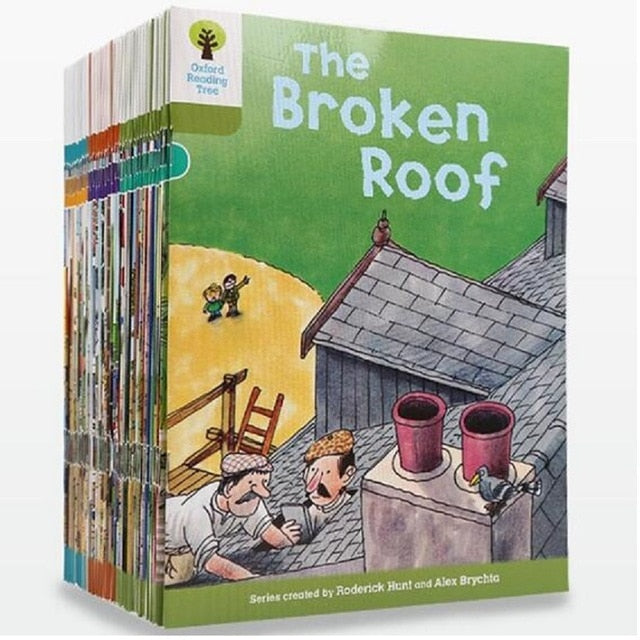 Oxford Reading Tree English Books Level 1-9 Picture Bed Story Sleeping Richer Helping Learning Educational Toys For Kids Moms Toner Ink Canada