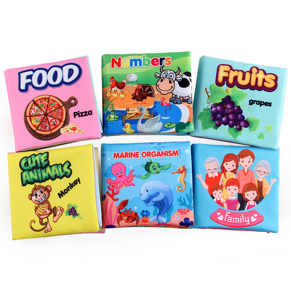 Cloth Books Soft Baby Sound Books Early Learning Educational Toys 0 -12 Months Toner Ink Canada