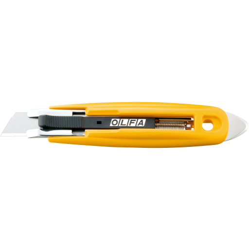 SK-9 Semi-Auto Self-Retracting Safety Knife w/ Pick
