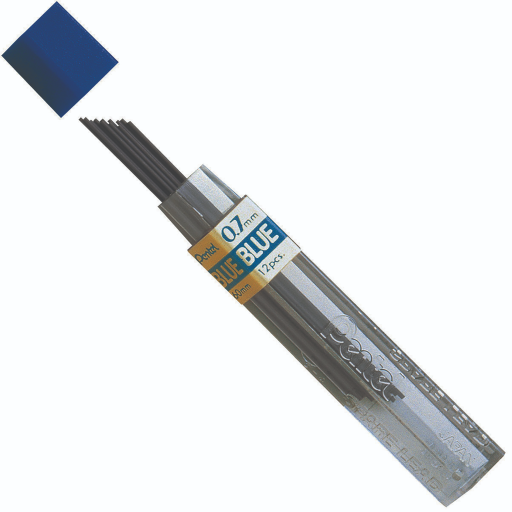 Refill Lead Blue (0.7mm) Medium, 12 Leads per Tube