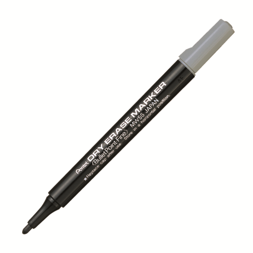 Pentel Dry Erase Marker (3.0mm), Black Ink