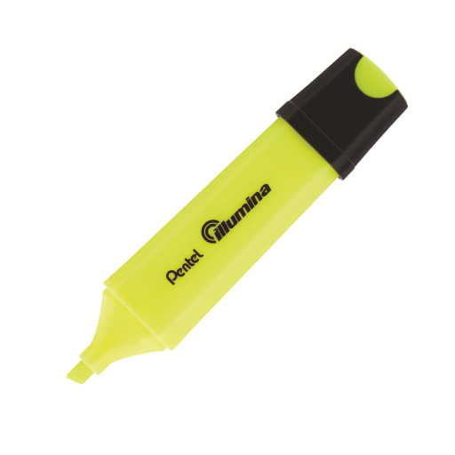 Illumina Liquid Highlighter, Chisel Tip, Yellow Ink