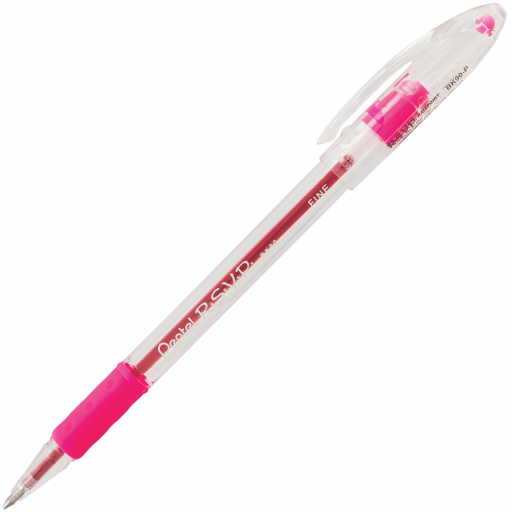 R.S.V.P. Ballpoint Pen, (0.7mm), Pink Ink