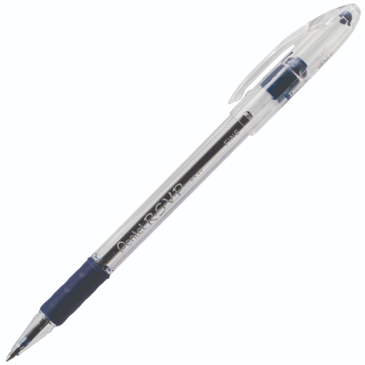R.S.V.P. Ballpoint Pen, (0.7mm), Blue Ink
