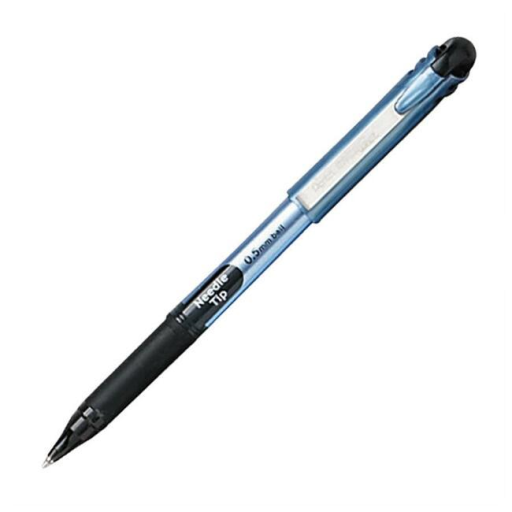 EnerGel Liquid Gel Pen, (0.5mm) Needle Tip, Blue Ink