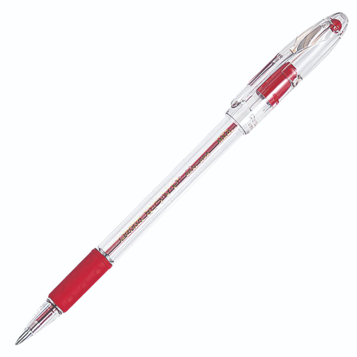 R.S.V.P. Ballpoint Pen, (1.0mm), Red Ink