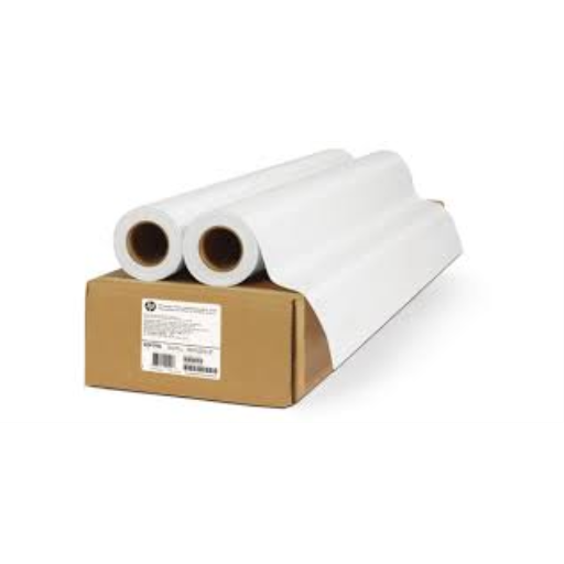 HP Everyday Adhesive Matte Polypropylene, 2 pack 180 microns (7.1 mil) ? 120 g/m? ? 42 in x 75 ft ? 2-pack