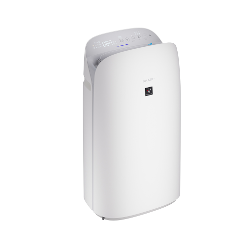 SHARP KCP110CW Extra Large Room Smart HEPA Air Purifier with Plasmacluster? Ion and Built-in Humidifier