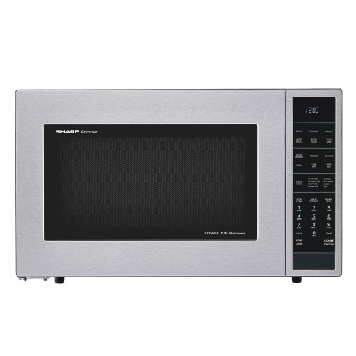 SHARP SMC1585BS Carousel? Countertop Convection + Microwave Oven 1.5 cu. ft. 900W Stainless Steel