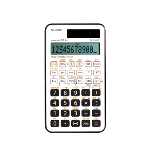 SHARP EL510RT/EL510RTB 160 FUNCTION, 10+1 DISPLAY SCIENTIFIC CALCULATOR