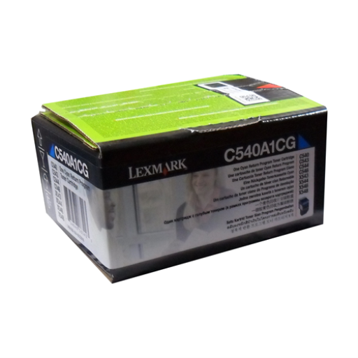 Lexmark C54x,X54x Cyan Return Program 1K Toner Cartridge