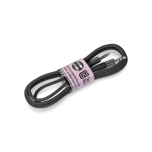Bulk 3 ft Aux Braided USB