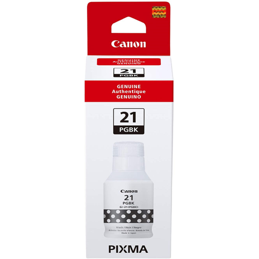 GI-21 Pigment Black Ink Bottle SKU 4526C001