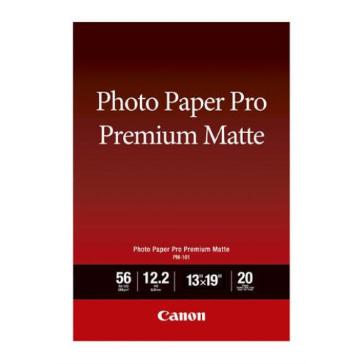PM-101 13" x 19" (A3 ) Photo Paper Pro Premium Matte (20 sheets/pkg)
