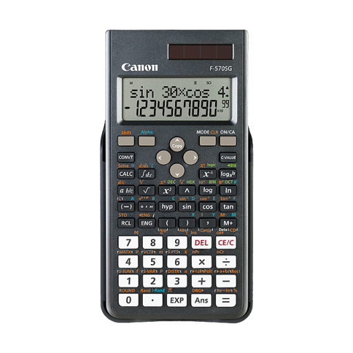 1551C002 Canon F-570SG Bk Scientific Calculator 488 Fcts