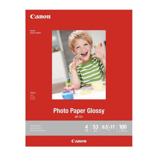 GP-701 8.5" x 11" Photo Paper Glossy (100 sheets/pkg)