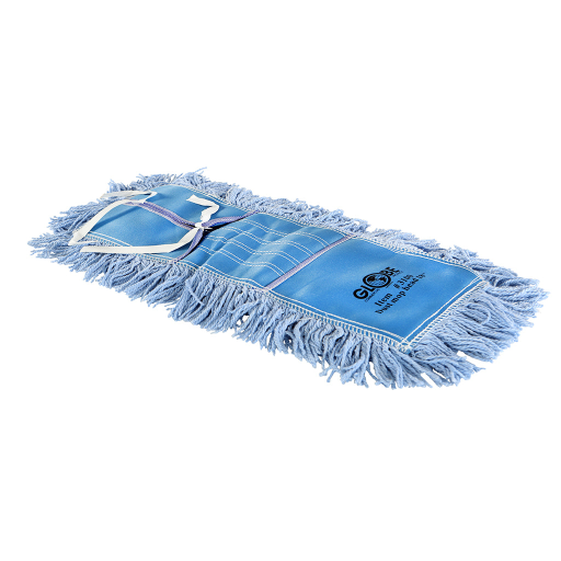 Pro-Stat® Dust mop head 18" x 5" Blue Tie-On