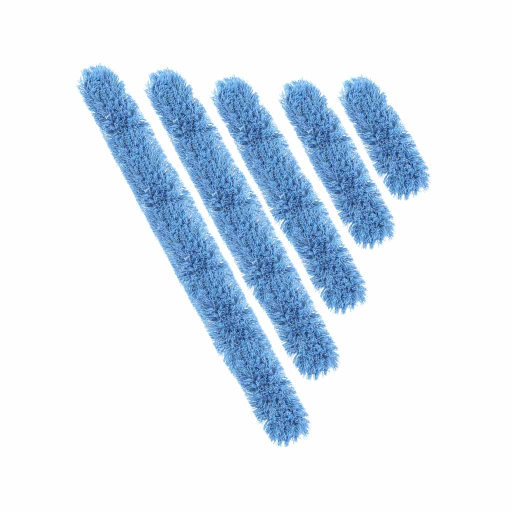Q-Stat®Electrostatic Dust Mop 24"x5" Blue Tie-On