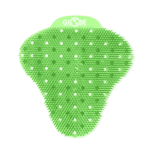 Aqu?s Heavy-Duty Anti-Splash Urinal Screens ? Green Apple (Pack of 2)