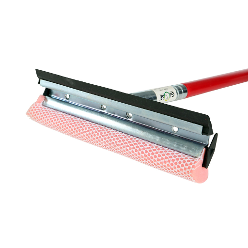 10" Wide Auto Winshield Squeegee - 22" Long Handle