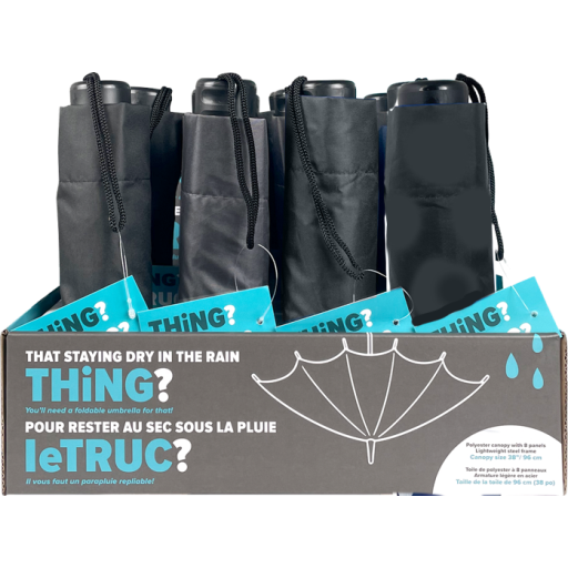 BLACK UMBRELLA pak/12