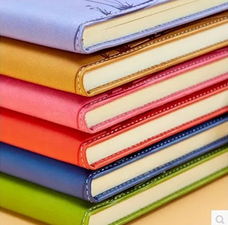 PU Leather Notebooks, Office Leaflet Notepad, Wholesale Leather Business Notebook Custom Toner Ink Canada