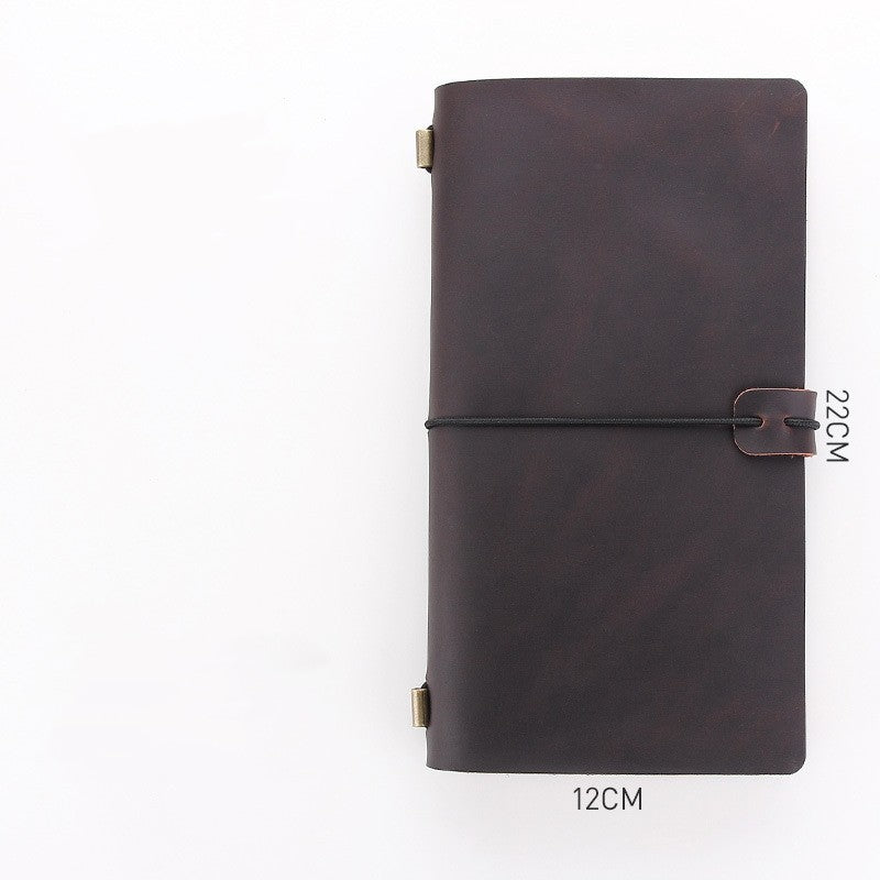 Crazy Horse Leather Business Notebooks High-grade Diary Toner Ink Canada