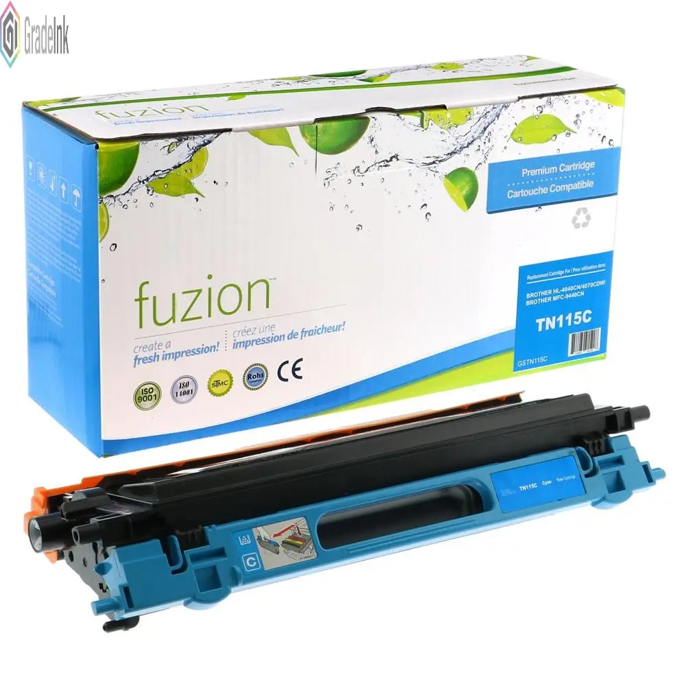 Brother TN110C Remanufactured Toner - Cyan - Toner Ink Canada
