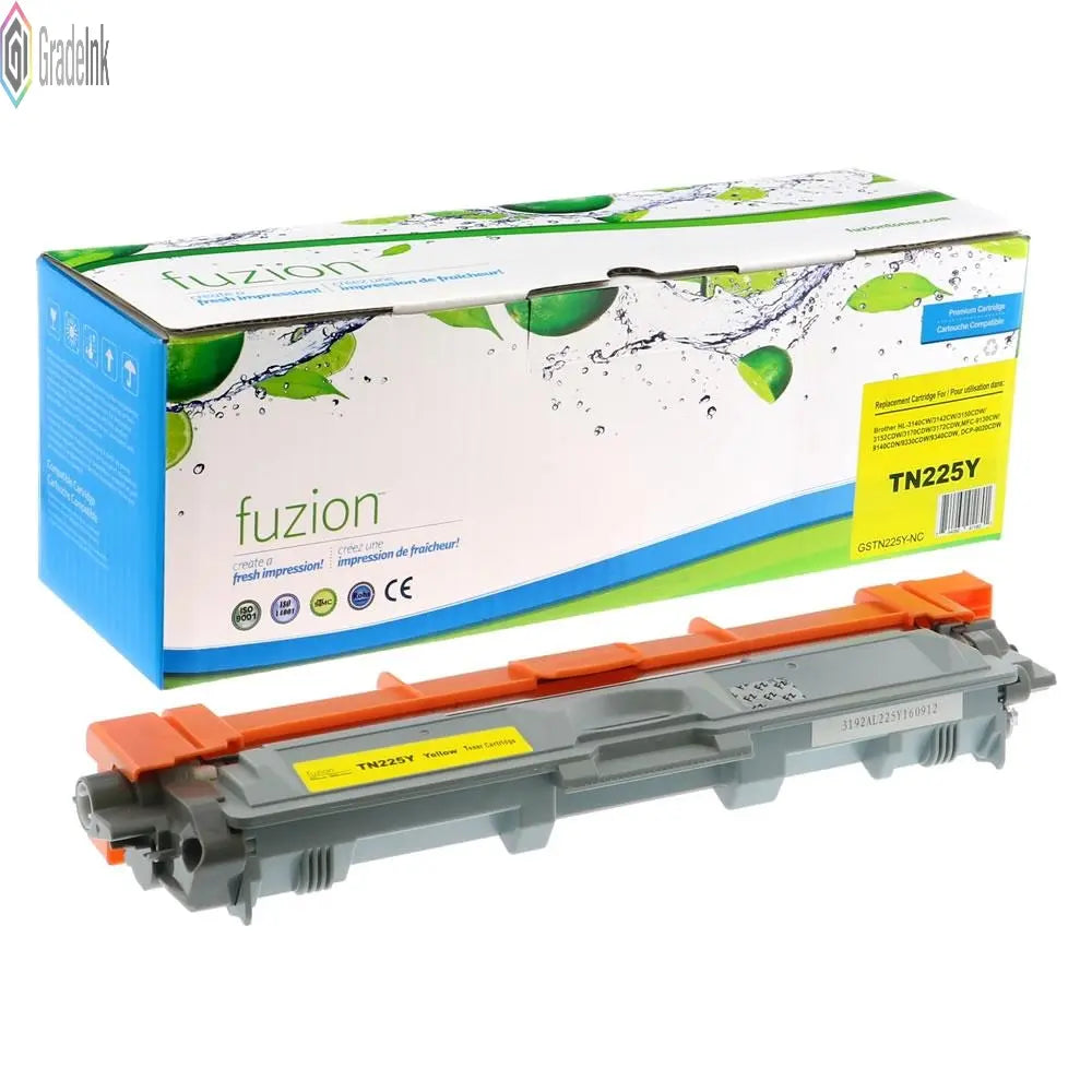 Brother TN225Y Compatible Toner - Yellow - Toner Ink Canada