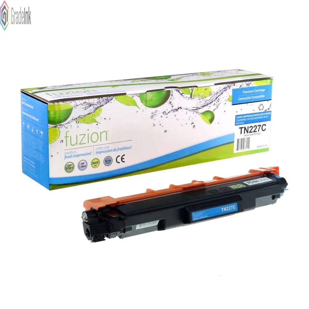 Brother TN227C Compatible Toner - Cyan - Toner Ink Canada