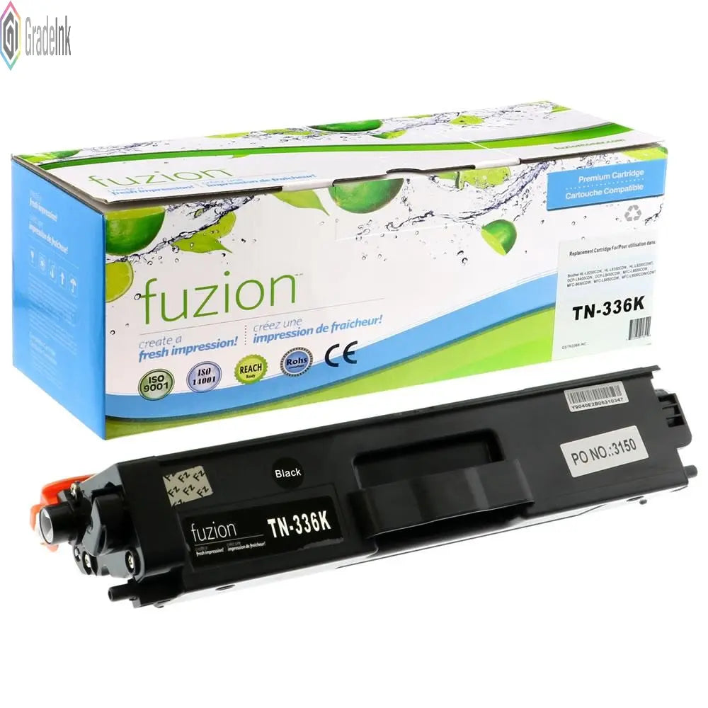 Brother TN336BK Compatible Toner - Black - Toner Ink Canada