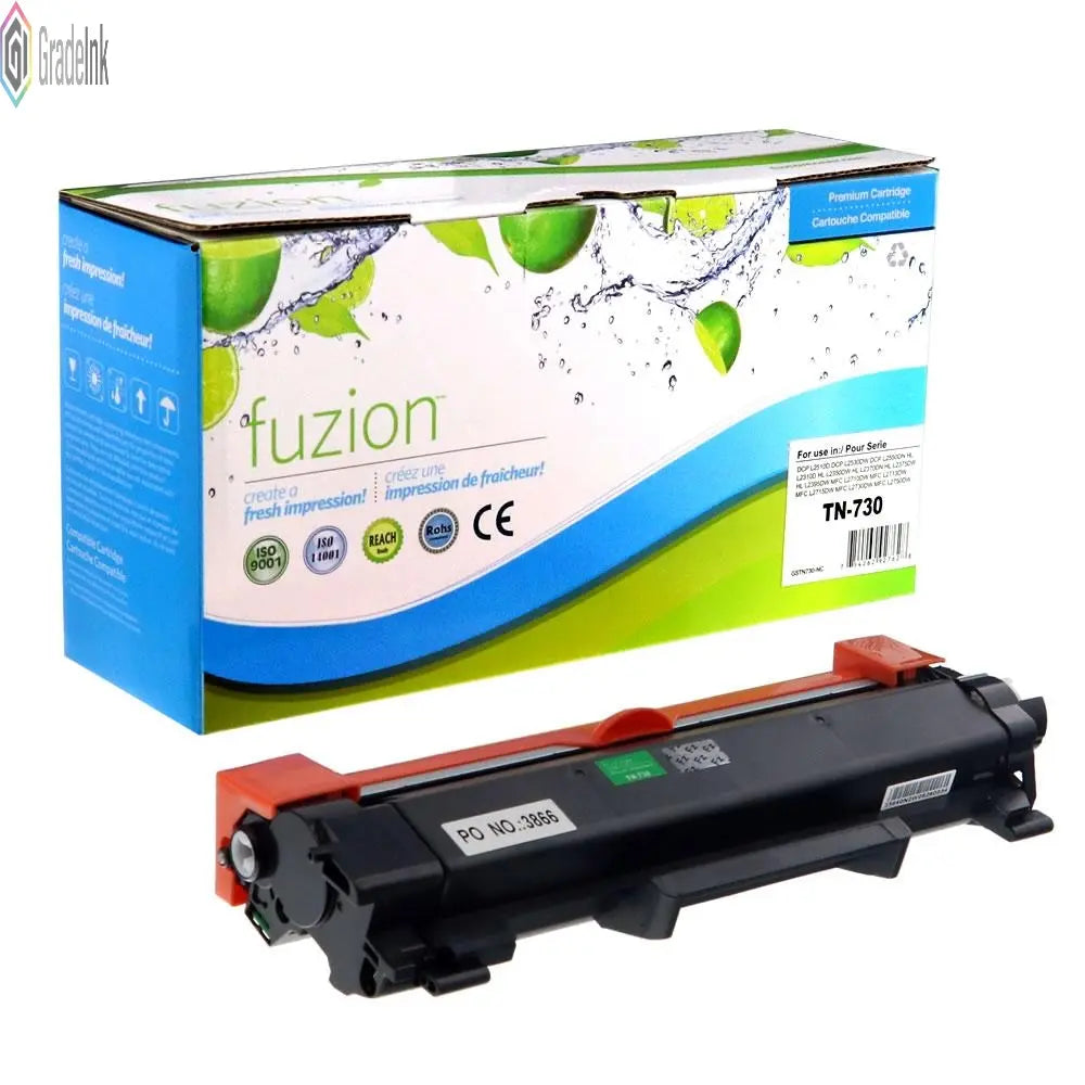 Brother TN730 Compatible Toner - Black - Toner Ink Canada