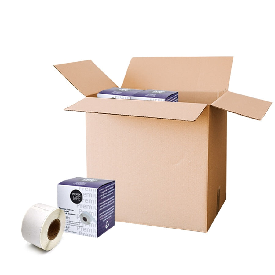 Alternative Dymo 30251 Labels 1 1/8'' x 3 1/2" (Pack 10)
