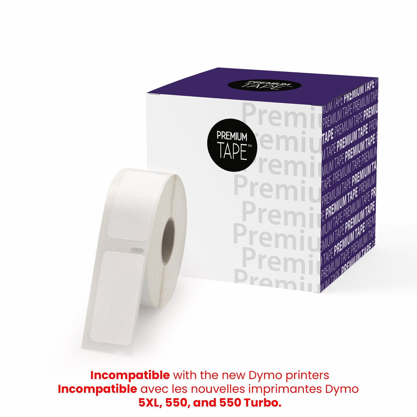 Dymo 30336 Multipurpose Labels 1 x 2 1/8'' (1 x 500 labels)