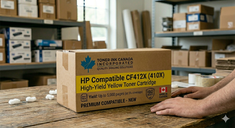 HP CF412X (410X) Compatible Toner - Yellow