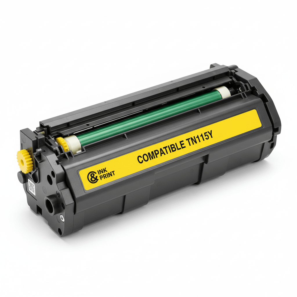 Brother Compatible TN115 Yellow Toner Cartridge - Toner Ink Canada