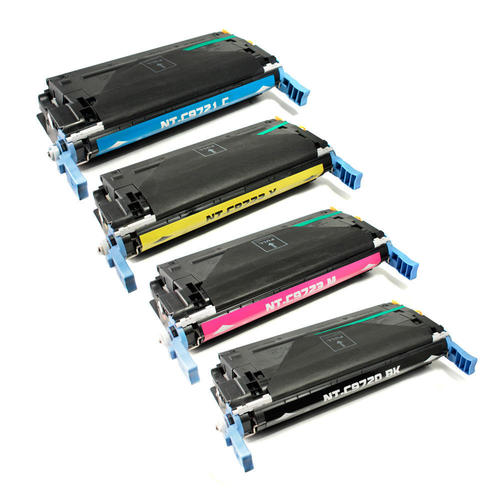 HP Compatible C9720A, C9721A, C9722A & C9723A Toner Cartridges Combo Pack (CMYK)