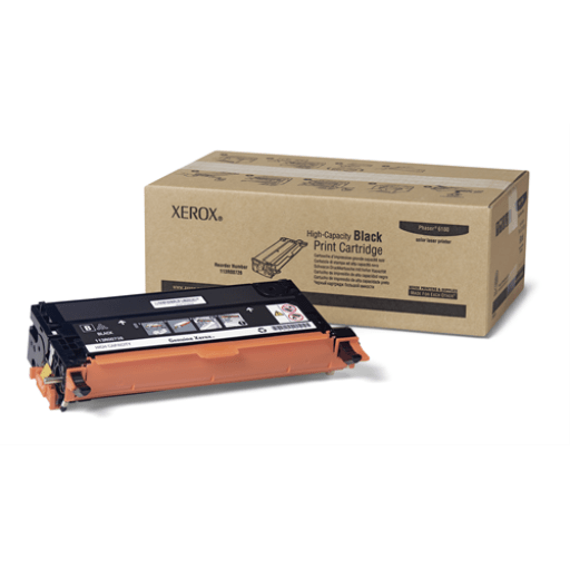 XEROX BLACK HIGH CAPACITY PRINT CARTRIDGE PHASER 6180 - Toner Ink Canada