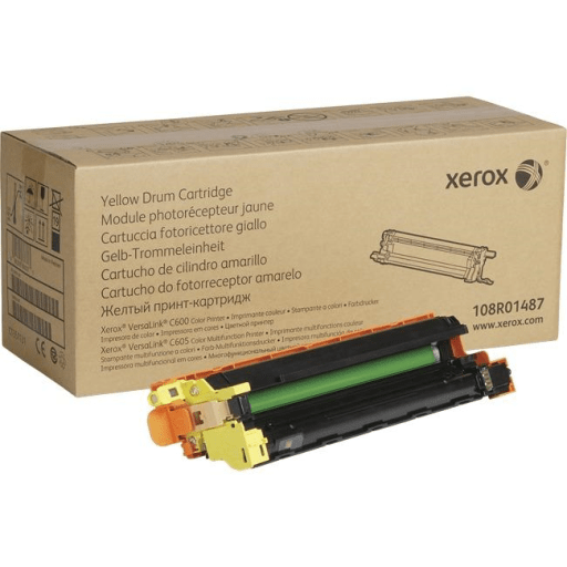 Xerox Versalink C600/C605 Drum Cartridge, Yellow (108R01487) - Toner Ink Canada