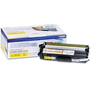Brother TN315Y Yellow Toner Cartridge, High Yield Brother