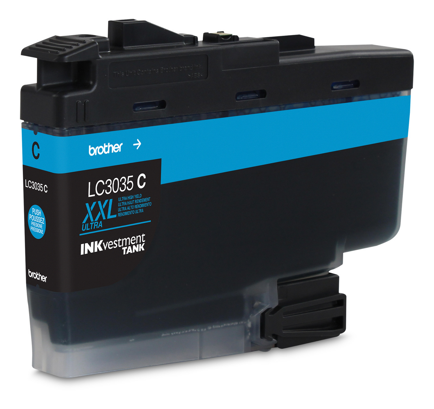 Brother LC3035CS INKvestment Tank Cyan Ink Cartridge, Ultra High Yield Brother