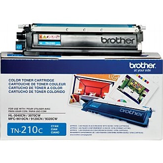 Brother TN210C Cyan Toner Cartridge, Standard Yield Brother