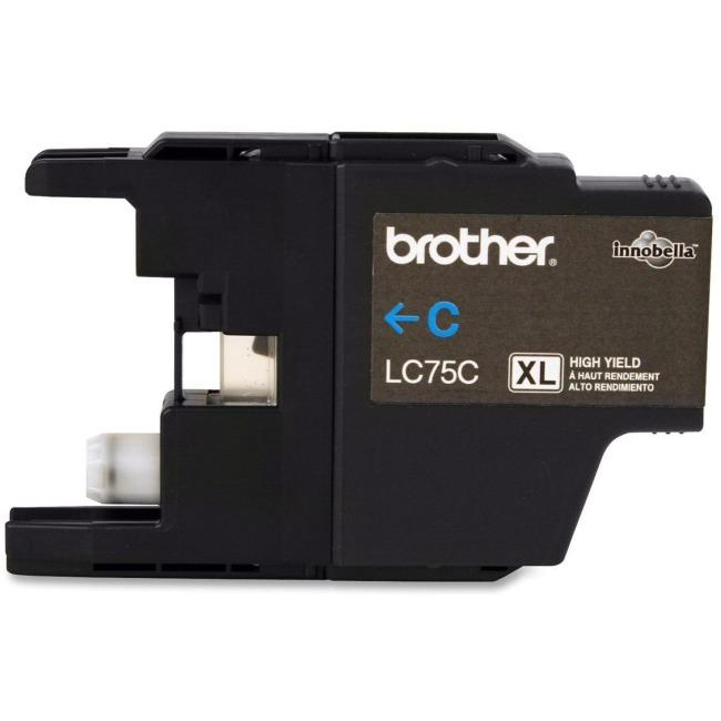 Brother LC75CS Innobella Cyan Ink Cartridge, High Yield (XL Series) Brother