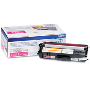 Brother TN315M Magenta Toner Cartridge, High Yield Brother