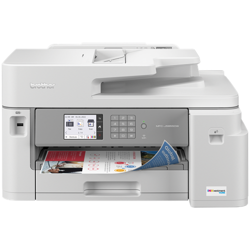 Brother MFC-J5855DW INKvestment Tank Colour Inkjet All-In-One Printer with printing capabilities up to 11  x 17 Brother