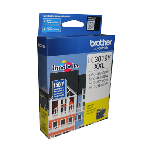 Brother LC3019YS Innobella  Yellow Ink Cartridge, Super High Yield Brother