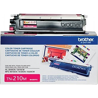 Brother TN210M Magenta Toner Cartridge, Standard Yield Brother