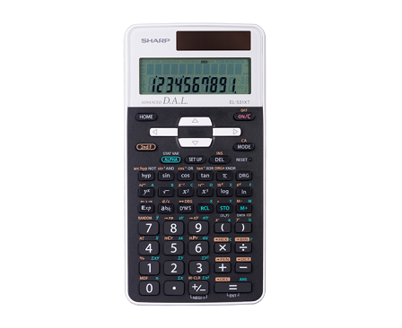 Sharp 272 Function 10-Digit 2 Line Display Scientific Calculator Sharp Electronics