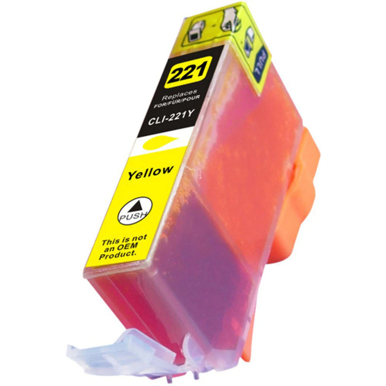 Canon Compatible CLI221Y Ink-Jet Cartridges