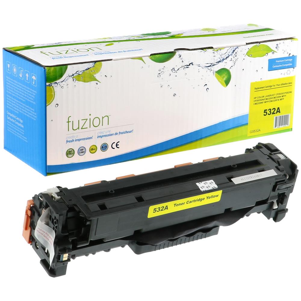 HP CC532A (304A) Remanufactured Toner - Yellow